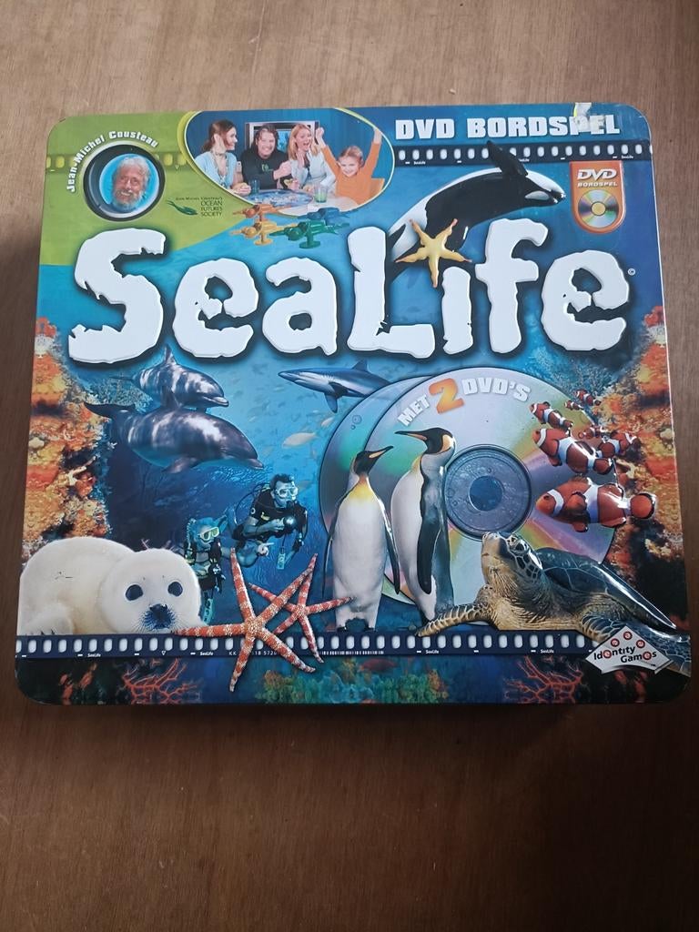 SeaLife DVD Bordspel, Vijf spelers of meer, Ophalen of Verzenden, Zo goed als nieuw, Identity Games