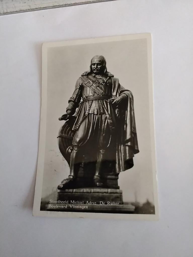 STANDBEELD MICHIEL  ADRIAANSZOON DE RUIJTER, Ophalen of Verzenden, Voor 1920, Zeeland