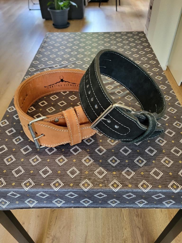 Gewichthefriem - powerlift riem - halterriem, Sport en Fitness, Ophalen of Verzenden, Gebruikt