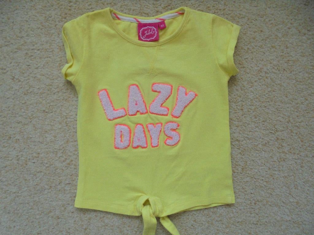 Geel shirtje JUBEL, Meisje, Ophalen of Verzenden, Zo goed als nieuw, Jubel