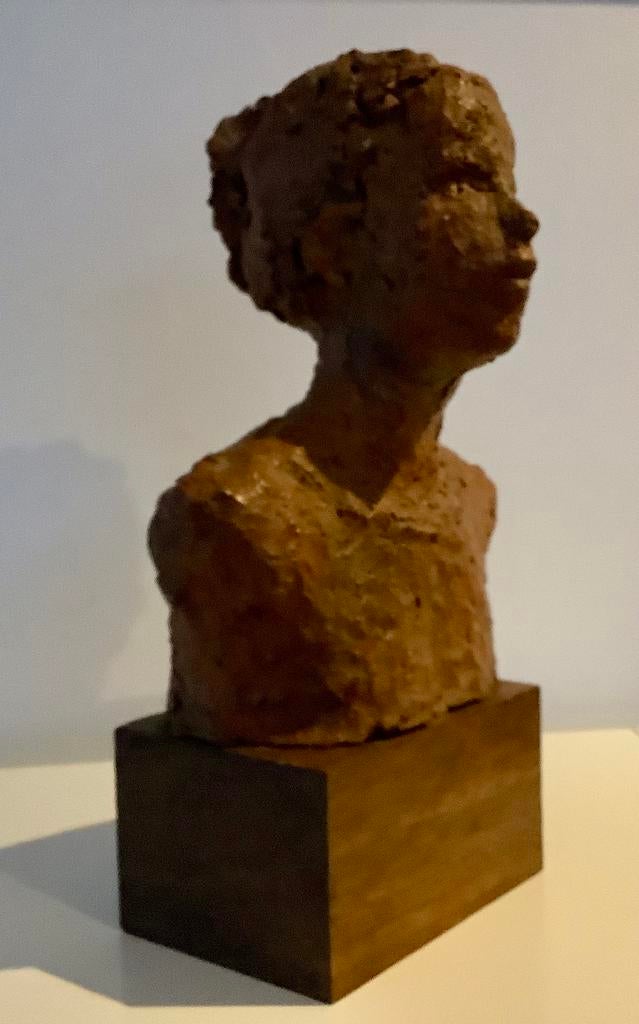 Geboetseerd meisjes portret., Ophalen of Verzenden