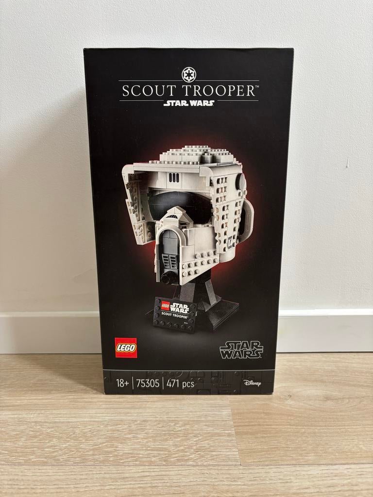 LEGO Star Wars Scout Trooper Helmet 75305 - Nieuw, Ophalen of Verzenden, Nieuw, Complete set, Lego