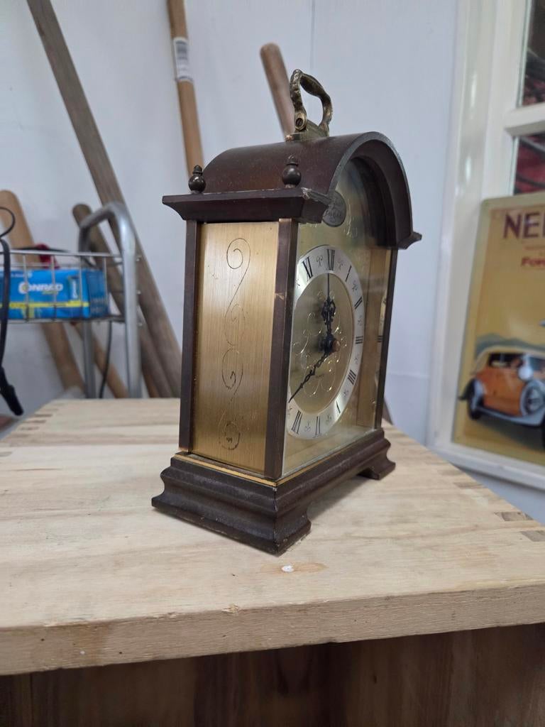 Vintage Tempus Fugit Tafelklok, Ophalen of Verzenden