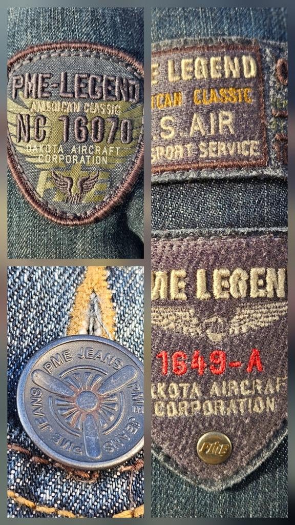 Pme Legend spijkerjas / jeans jack / denim jacket (M) zgan, ., Ophalen of Verzenden, Zo goed als nieuw, .