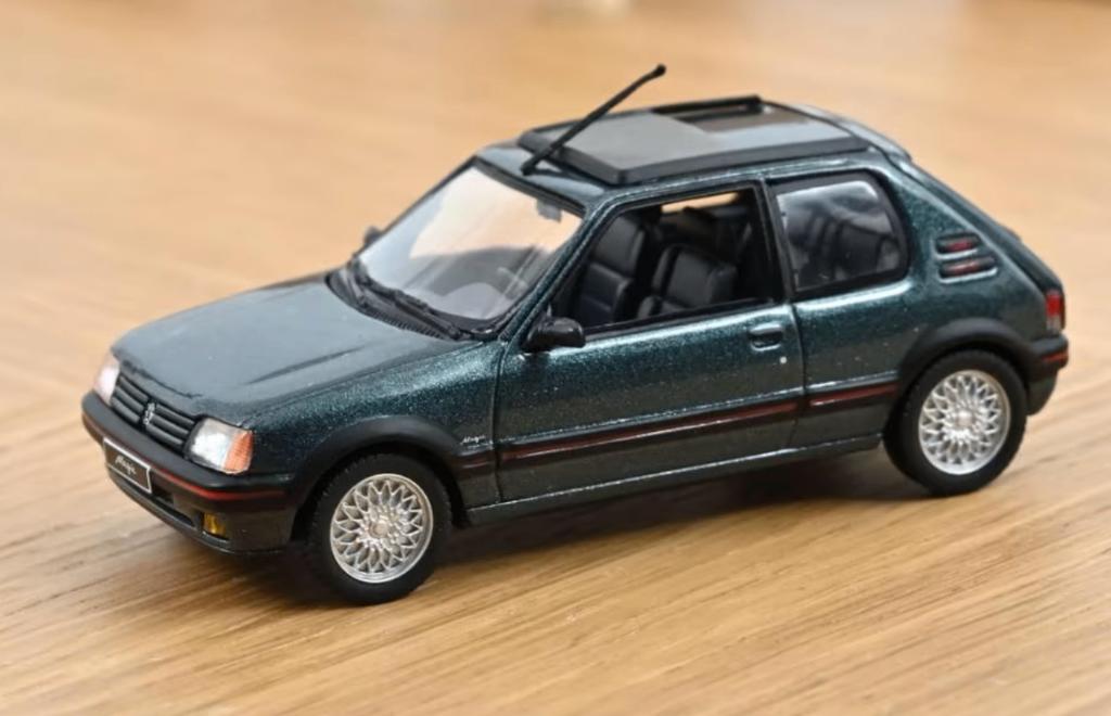 Peugeot 205 GTi 1.9 Magic 1990 Groen 1/43 NOREV ref: 471752, Verzenden, Nieuw, Auto, Norev