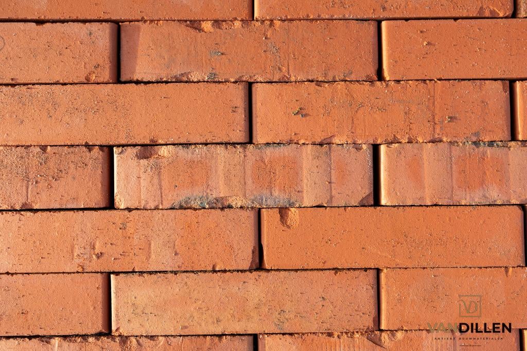 Groninger rode oranje lichte gladde steen 21 x 4.7 20M2, Ophalen, Nieuw, Bakstenen