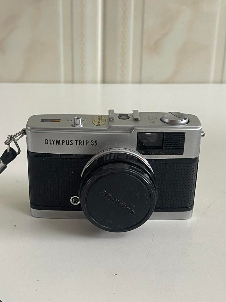 Olympus Trip 35, Audio, Tv en Foto, Fotocamera's Analoog, Ophalen of Verzenden, Zo goed als nieuw, Compact, Olympus