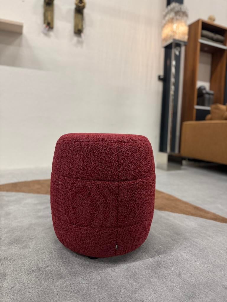 Nieuw Design on Stock Barrell Bosa stof design Poef Kruk, Minder dan 50 cm, Rond, Stof, Design on Stock