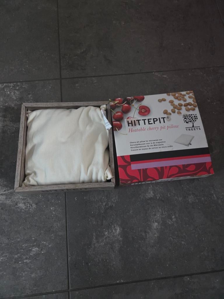 Hittepit Warmtekussen - Heerlijk Ontspannen!, Ophalen of Verzenden, Nieuw, Beige, Vierkant