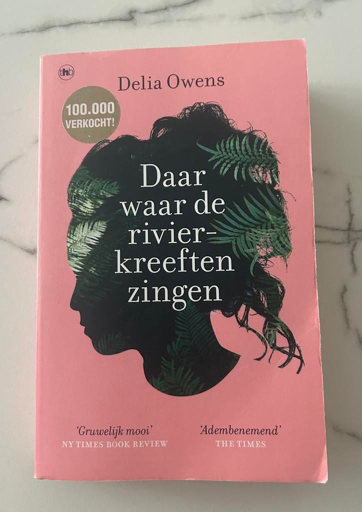 Delia Owens - Daar waar de rivierkreeften zingen, Ophalen of Verzenden, Zo goed als nieuw, Delia Owens