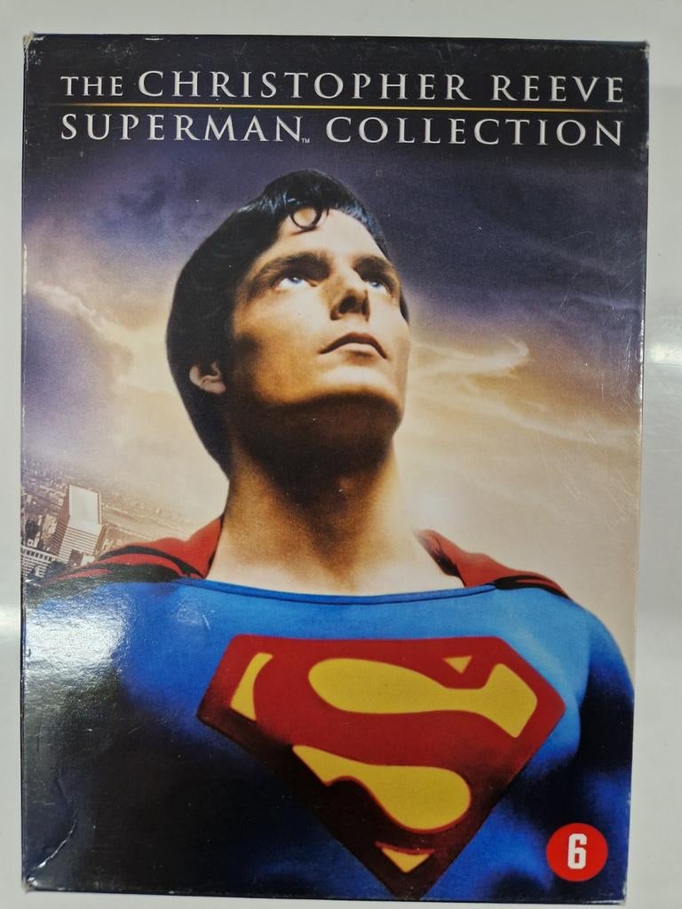 Superman Christopher Reeve Collection DVD Box, Vanaf 6 jaar, Ophalen of Verzenden, Gebruikt, Actie en Avontuur