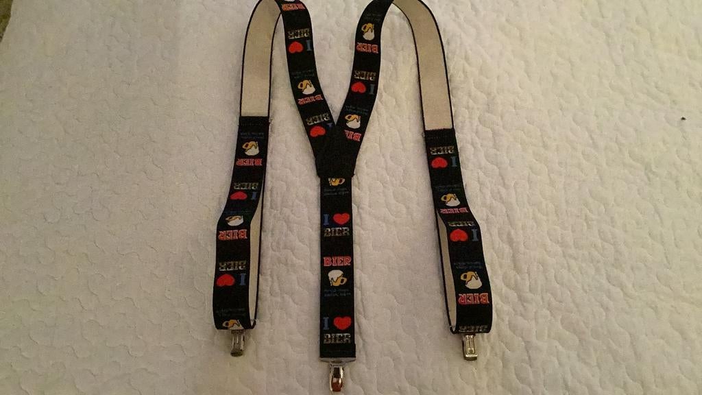 Bretelset Bier, Ophalen of Verzenden, Zo goed als nieuw, Kleding, Overige merken