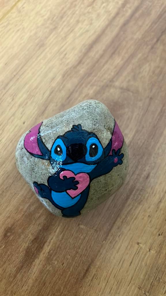 Beschilderde steen stitch, Ophalen of Verzenden, Zo goed als nieuw