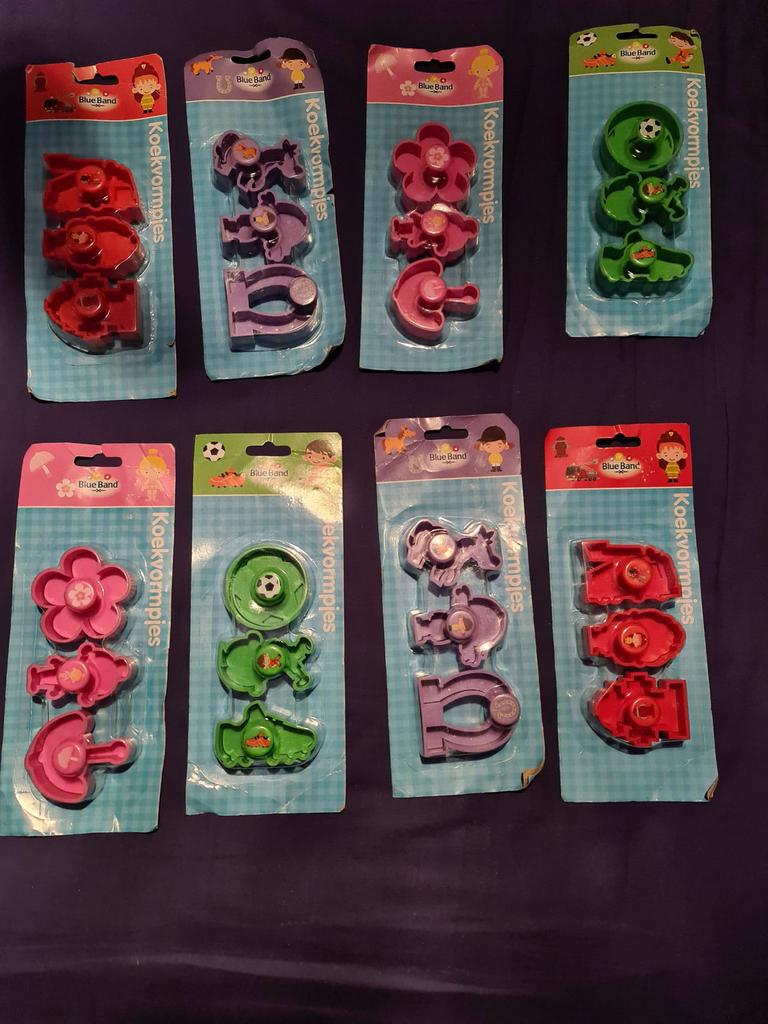 Bleuband 8 Nieuwe Koekvormpjes, Ophalen of Verzenden, Nieuw