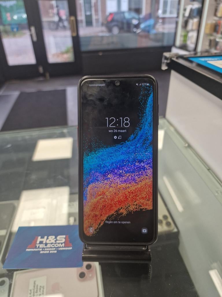 Samsung Galaxy xcover 6 pro zwart 2 jaar garantie, Ophalen of Verzenden, Zo goed als nieuw, Zwart, Overige modellen