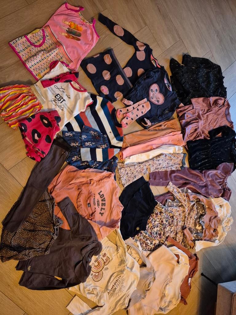 Grote meisjes kleding bundel 92/98, Ophalen of Verzenden, Zo goed als nieuw, Maat 92