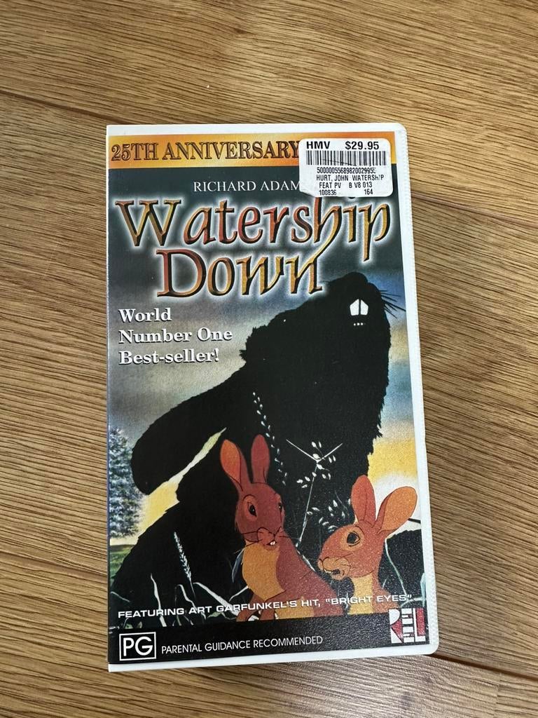 VHS Watership Down, Ophalen of Verzenden