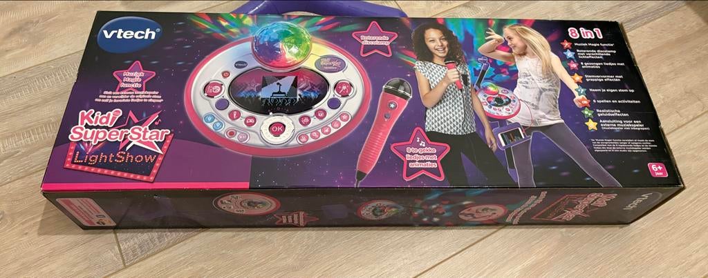 Vtech Kidi Superstar Lightshow - Microfoonhouder mist, Ophalen of Verzenden, Gebruikt