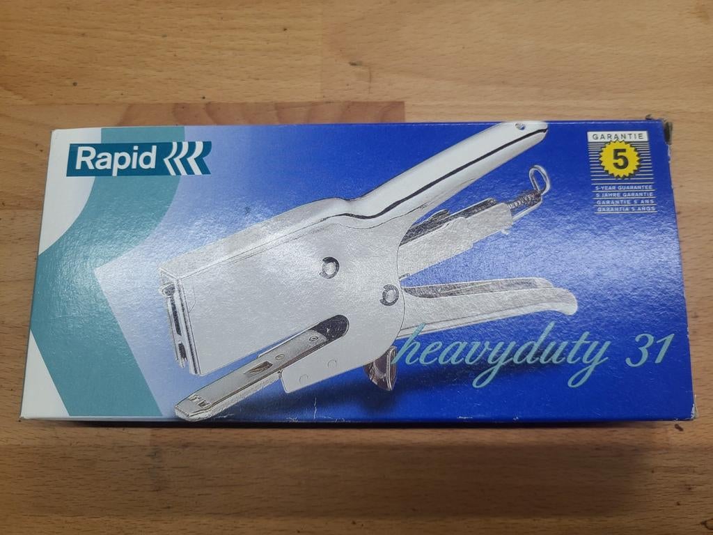 Rapid HD 31 nietapparaat nietmachine, Ophalen of Verzenden