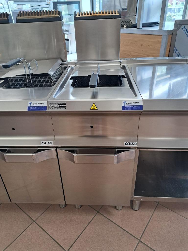 Enkele gasfriteuse, Ophalen, Gebruikt, Fornuis, Frituur en Grillen