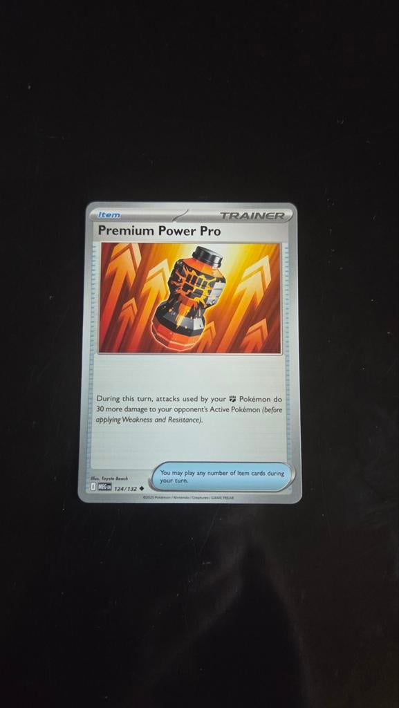 Pokemon Premium Power Pro 124/132 - Mega Evolution NM, Verzenden, Zo goed als nieuw, Losse kaart