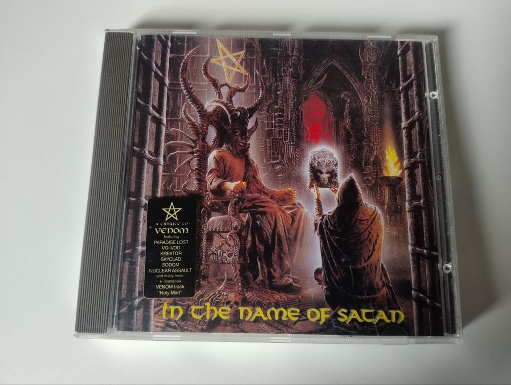 A Tribute To Venom - In The Name Of Satan CD Sodom Anathema, Cd's en Dvd's, Cd's | Hardrock en Metal, Ophalen of Verzenden, Zo goed als nieuw