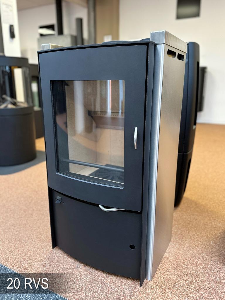 Scan 20 RVS – Scan 40 houtkachels, Ophalen, Vrijstaand, Hout, Nieuw