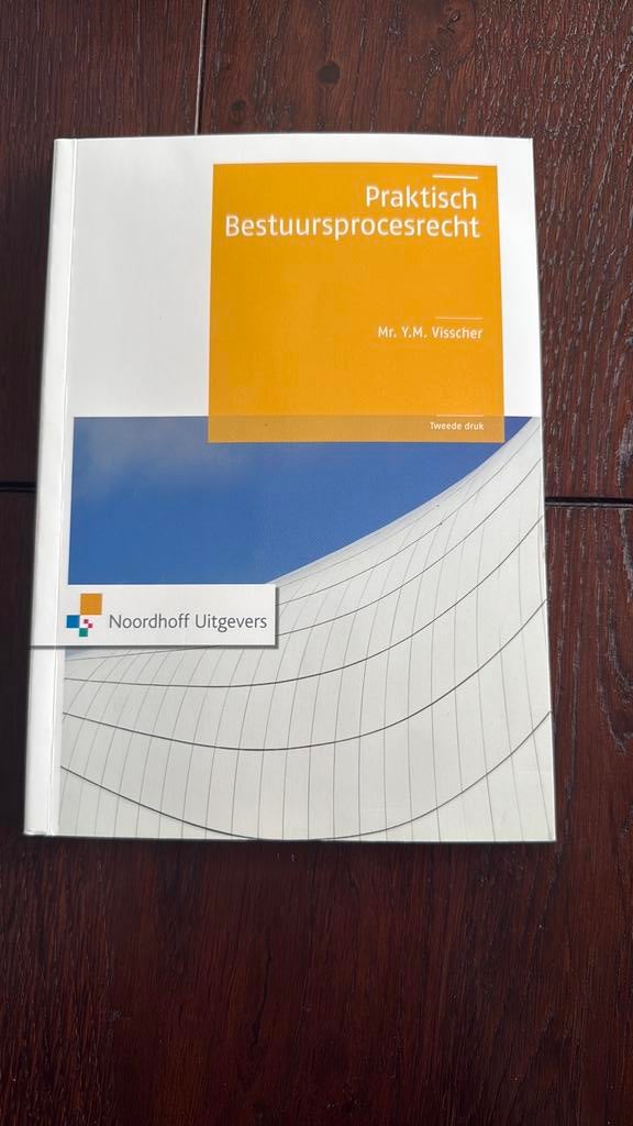 Y.M. Visscher - Praktisch bestuursprocesrecht, Ophalen of Verzenden, Zo goed als nieuw, Y.M. Visscher