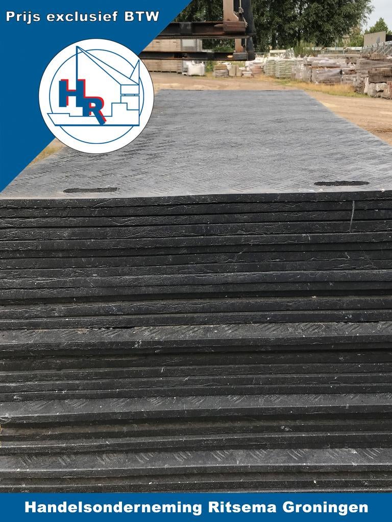 kunststof rijplaten 3000x1000x20mm, Doe-het-zelf en Verbouw, Platen en Panelen, Ophalen of Verzenden, Nieuw