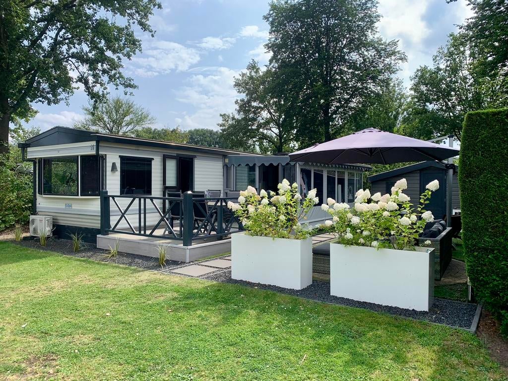 Te huur op 5 ⭐️Camping TerSpegelt, Vakantie, Campings, Zwembad, Aan meer of rivier, Recreatiepark