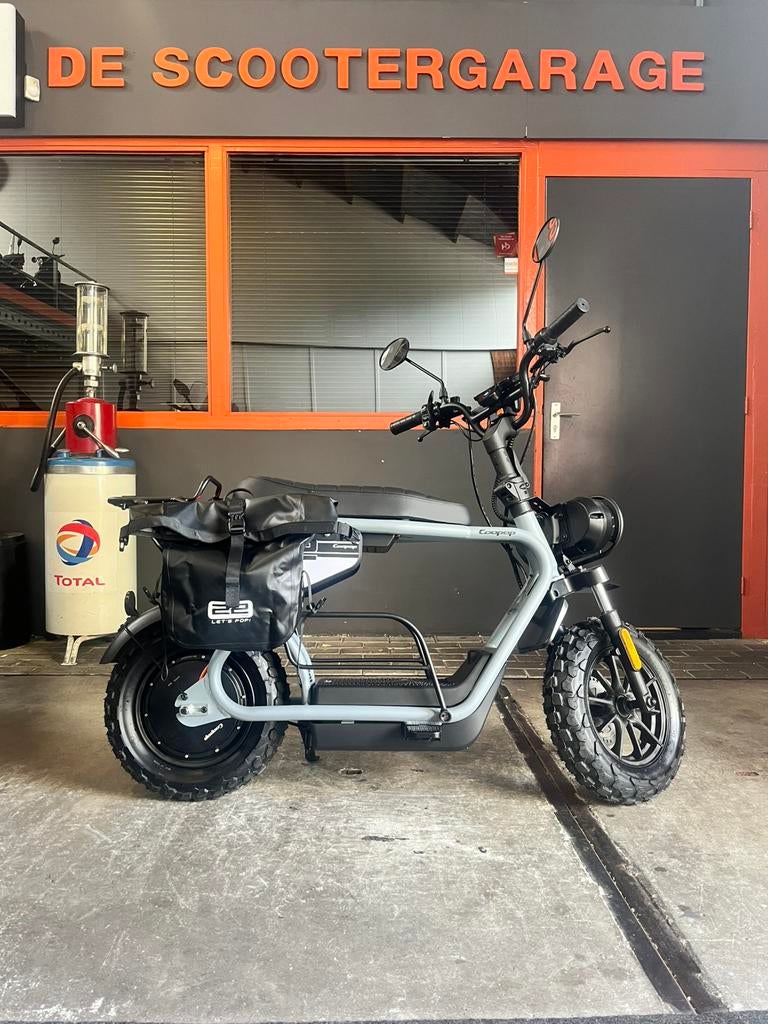 Coopop Rugged GS 45km Stonegray 2025 elektrische scooter, Ophalen, Maximaal 45 km/u, Nieuw, Coopop