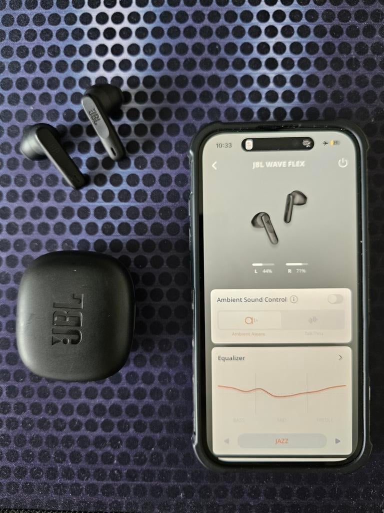 JBL Wave Flex Oordopjes - Nieuwstaat!, Overige merken, Zo goed als nieuw, Draadloos, Op oor (supra aural)