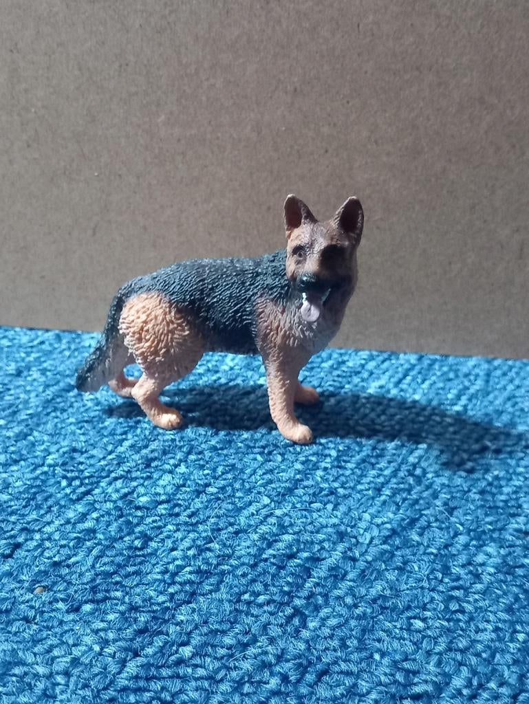 Schleich herdershond 16831, Ophalen of Verzenden, Zo goed als nieuw, Hond of Kat, Beeldje of Figuurtje