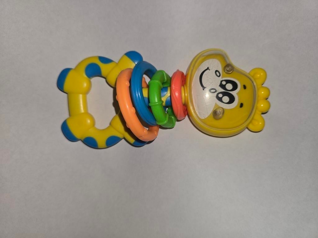 Leuke rammelaar met geluid, Ophalen of Verzenden, Zo goed als nieuw, Rammelaar, Met geluid