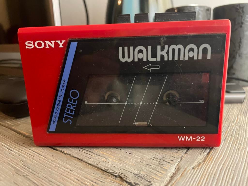 Vintage Sony Walkman WM-22 - Iconisch!, Ophalen of Verzenden, Walkman