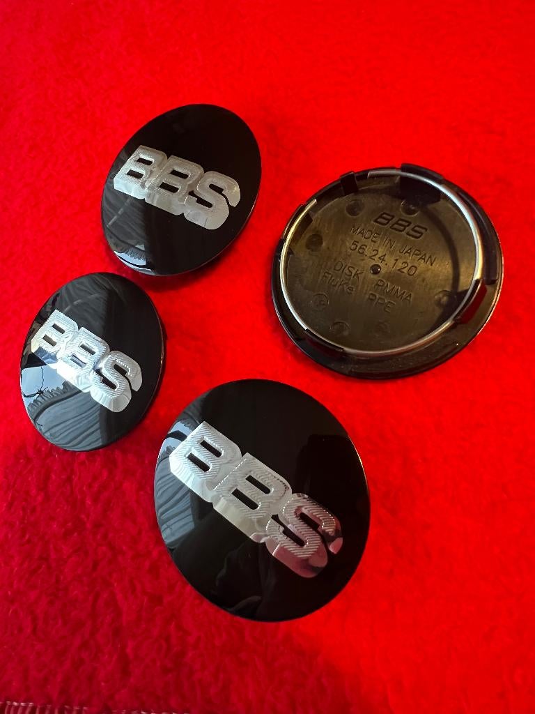 4X BBS EMBLEEM RX EN RS VELGEN PAST OP MEERDERE BBS VELGEN, Ophalen of Verzenden, Nieuw