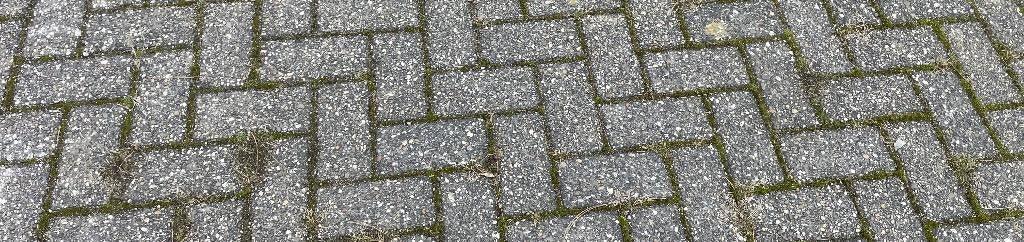 Gebruikte Betonklinkers, Grijs, 8cm, BKK, BSS, Gebruikt, Klinkers, Ophalen of Verzenden, 10 m² of meer