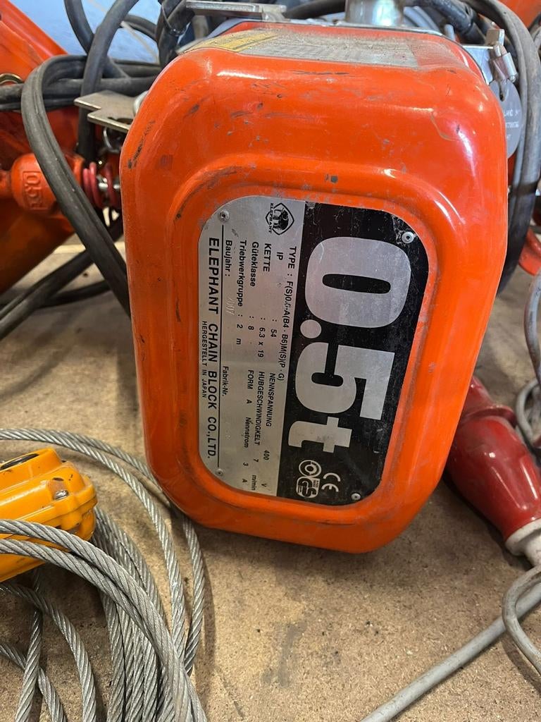 Takel, Ophalen, Gebruikt