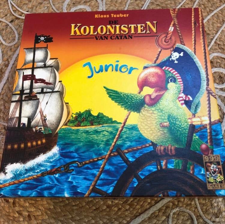 Kolonisten van Catan Junior - Piraten editie, Drie of vier spelers, Ophalen of Verzenden, Zo goed als nieuw