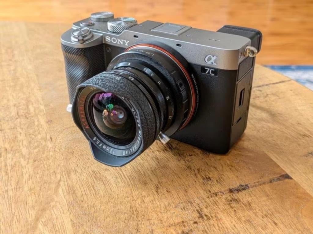 Voigtländer 12mm f/5.6 || Sony / Leica L39 / M39 Ultrawide, Audio, Tv en Foto, Fotografie | Lenzen en Objectieven, Ophalen of Verzenden