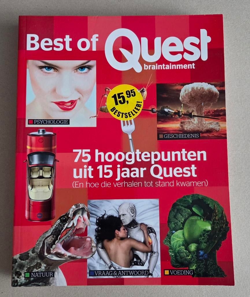 Best of Quest: 75 hoogtepunten uit 15 jaar Quest, Ophalen of Verzenden, Zo goed als nieuw