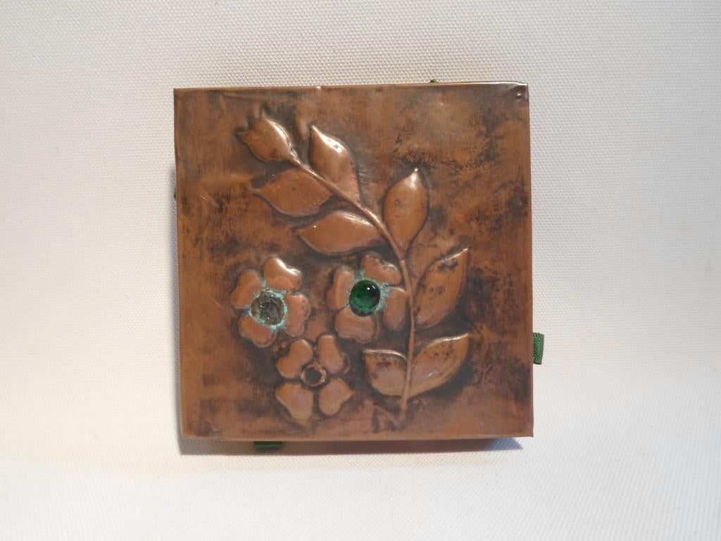 Arts & Craft Luciferdoosjes Houder Koper, Antiek en Kunst, Ophalen of Verzenden