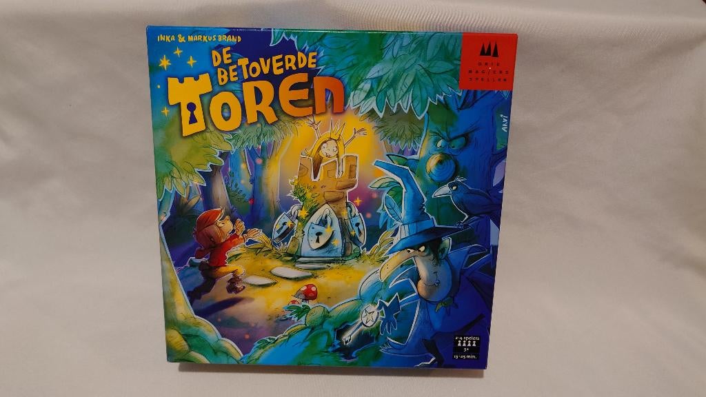 De betoverde Toren bordspel kinderspel, Een of twee spelers, Ophalen of Verzenden, Zo goed als nieuw, 999 Games