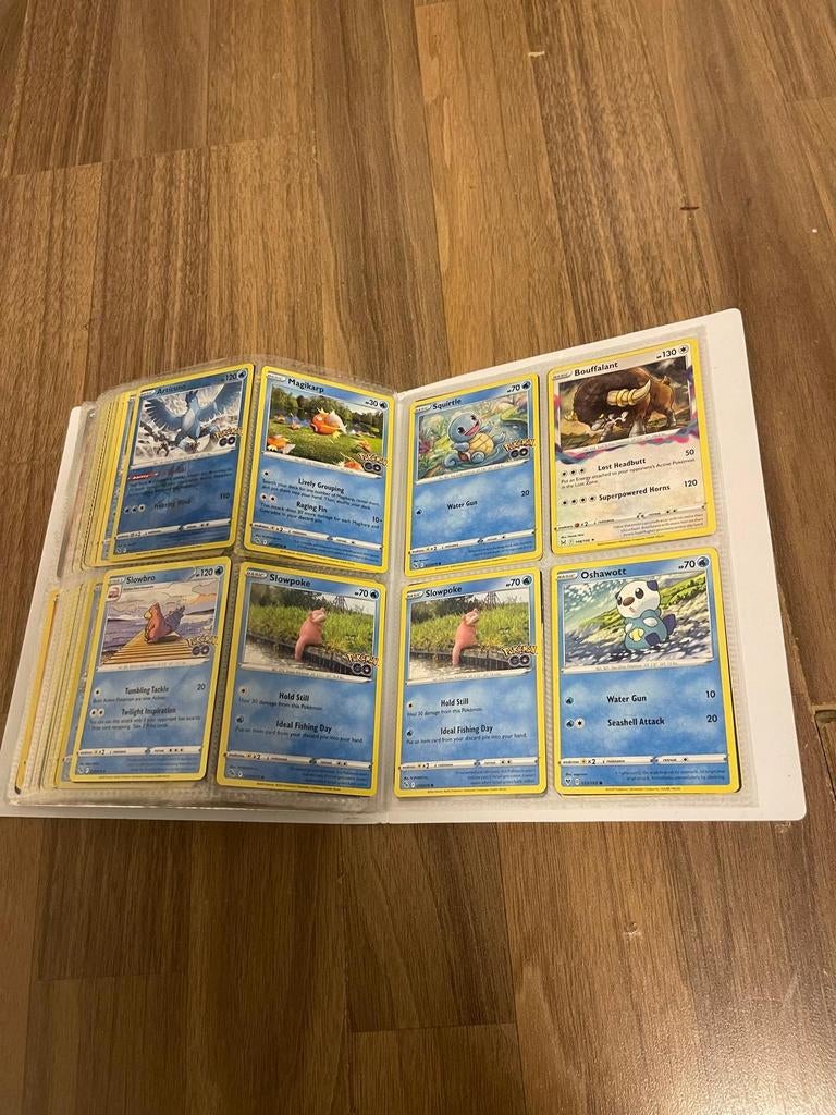 Pokemon kaart, Ophalen of Verzenden, Zo goed als nieuw, Boek of Catalogus