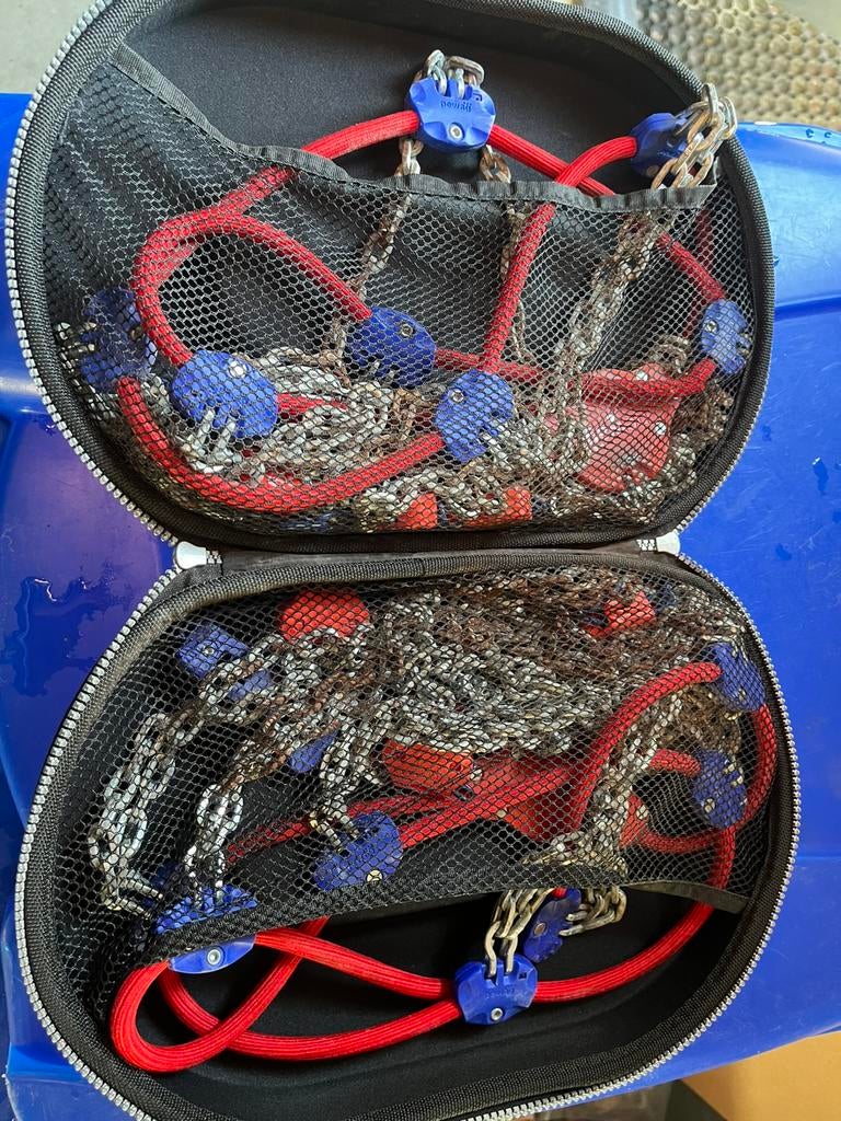 Sneeuwkettingen 14-19 inch, Auto diversen, Sneeuwkettingen, Ophalen, Zo goed als nieuw