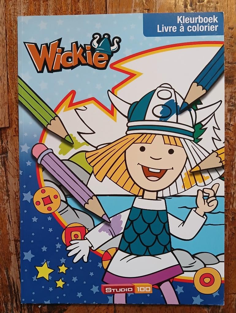 Wickie de Viking kleurboek., Verzamelen, Ophalen of Verzenden, Nieuw, Beeldje of Figuurtje