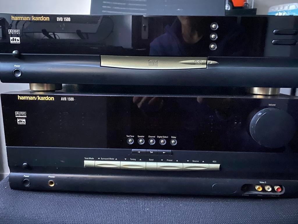Harman Kardon AVR 1500 Receiver & dvd 1500, Ophalen, Gebruikt, Overige merken