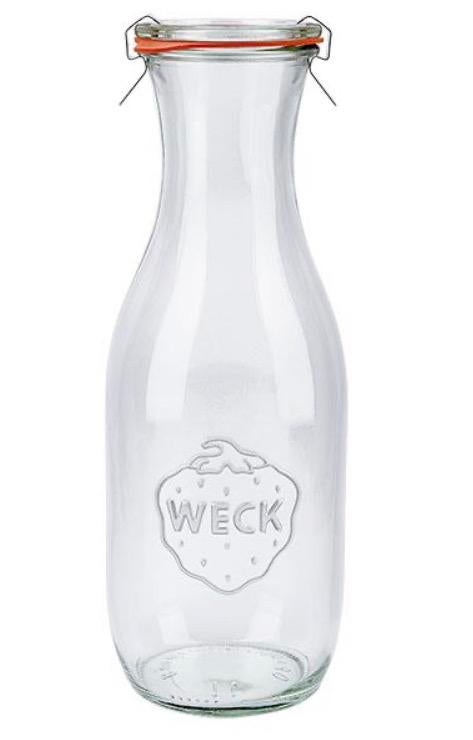 2 Weckflessen merk Weck, Ophalen of Verzenden, Zo goed als nieuw