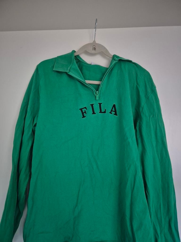 Trui / shirt van Fila groen, Maat 56/58 (XL), Ophalen of Verzenden, Zo goed als nieuw, Fila
