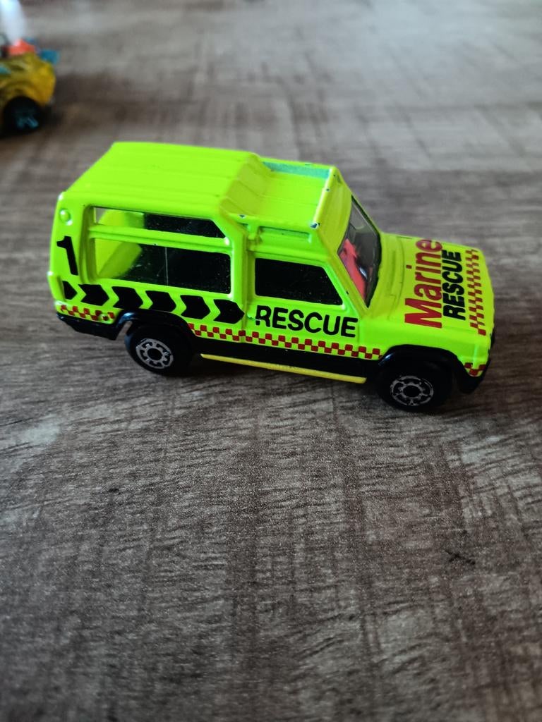 Matchbox Matra Rancho Marine Rescue - Vintage Speelgoedauto, Ophalen of Verzenden, Gebruikt, Auto